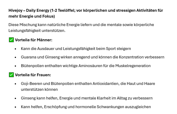 Hivejoy - Daily Energy