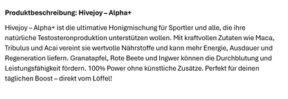 Hivejoy - Alpha+